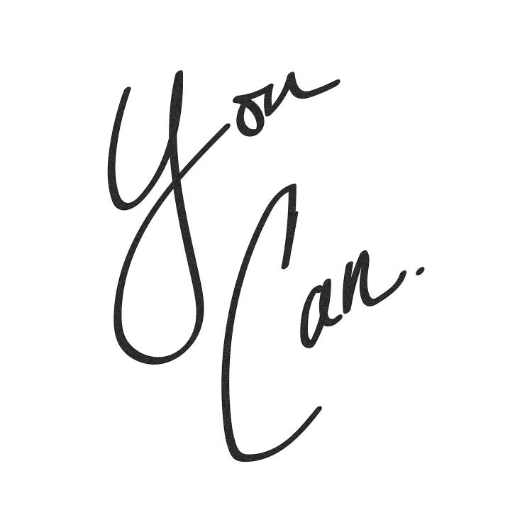 You Can