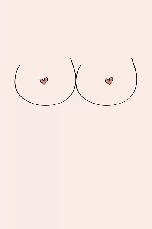 Boobs by Nature Magick wall art
