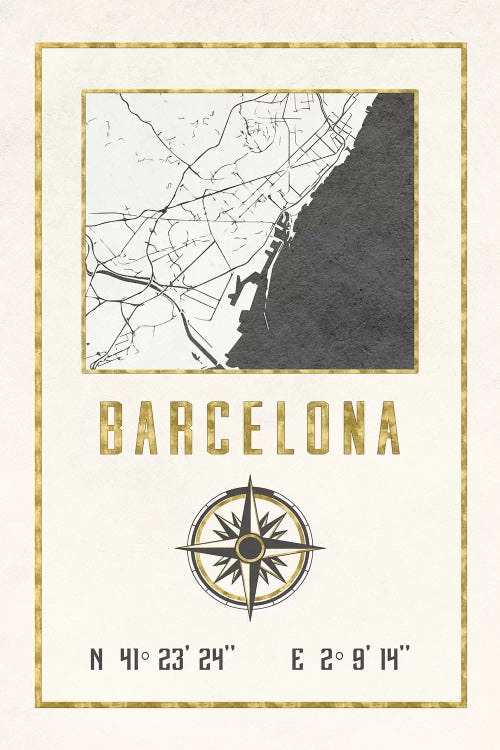 Barcelona, Spain by Nature Magick wall art