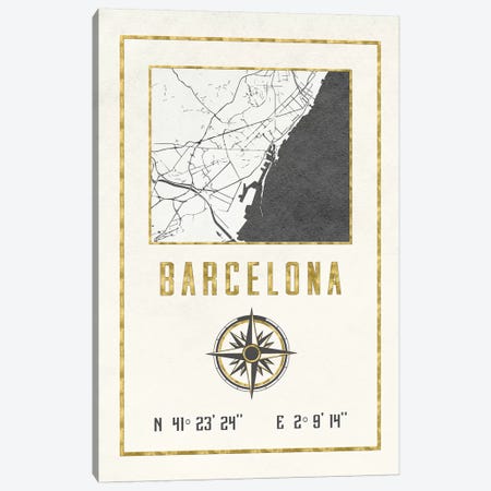 Barcelona, Spain Canvas Print #MGK227} by Nature Magick Canvas Print