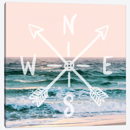 Pastel Ocean Sky Canvas Print #MGK255} by Nature Magick Canvas Wall Art