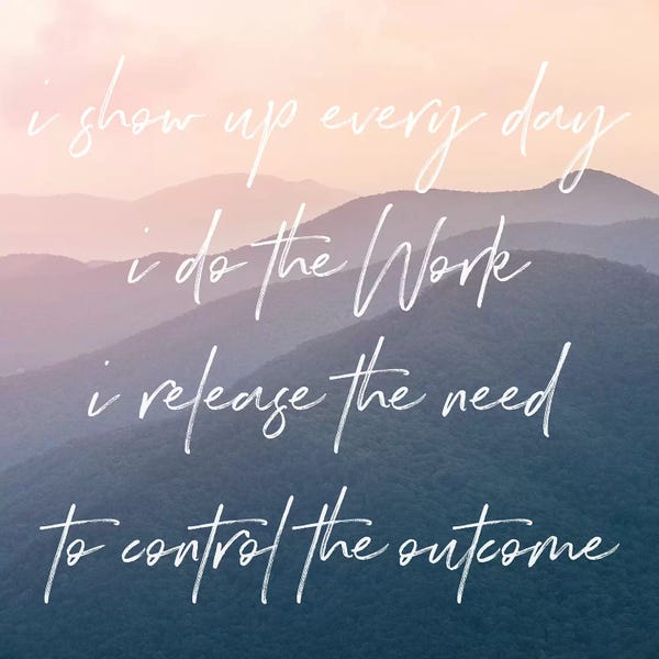 Wisdom: Do The Work In Smoky Mountain Sunset by Nature Magick