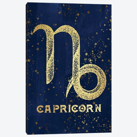 Capricorn Zodiac Sign Canvas Print #MGK28} by Nature Magick Canvas Wall Art
