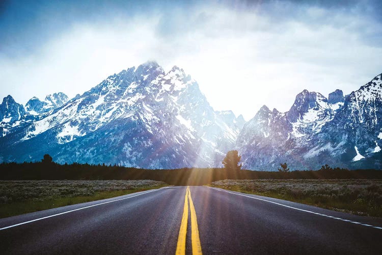 Grand Teton Mountain Road