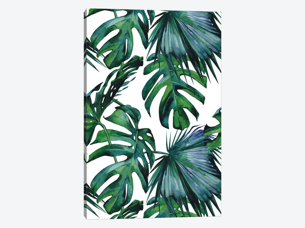 Classic Palm Leaves by Nature Magick 1-piece Canvas Print
