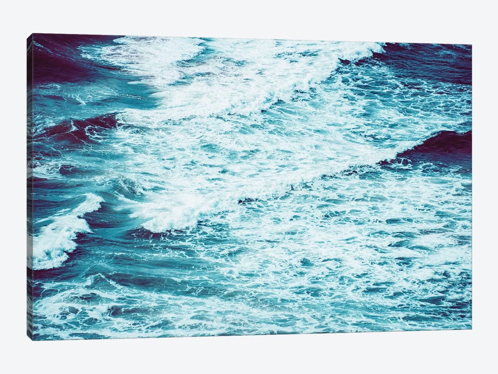 Marbled Waves Crashing by Nature Magick 1-piece Art Print