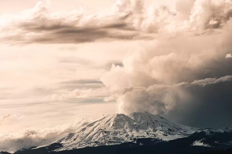 Mount St. Helens Cloud Eruption Landscape by Nature Magick wall art