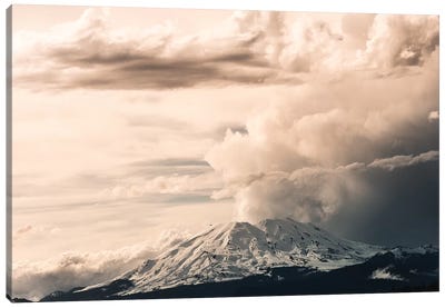 Mount St. Helens Cloud Eruption Landscape Canvas Art Print - Nature Magick