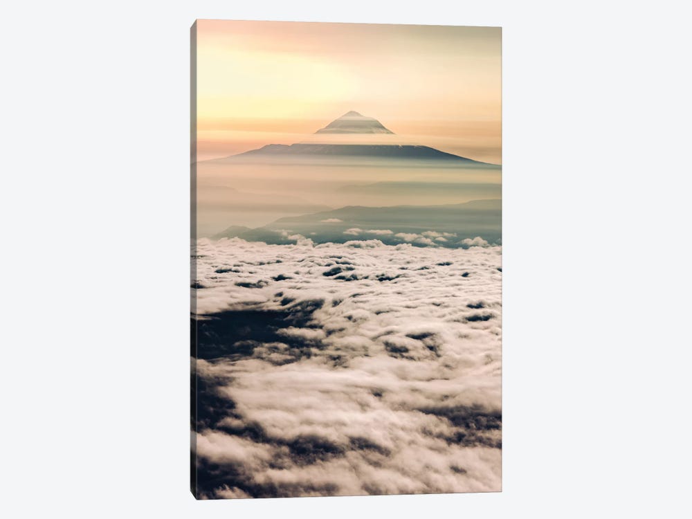 Mountain Sunrise Above the Clouds by Nature Magick 1-piece Canvas Art