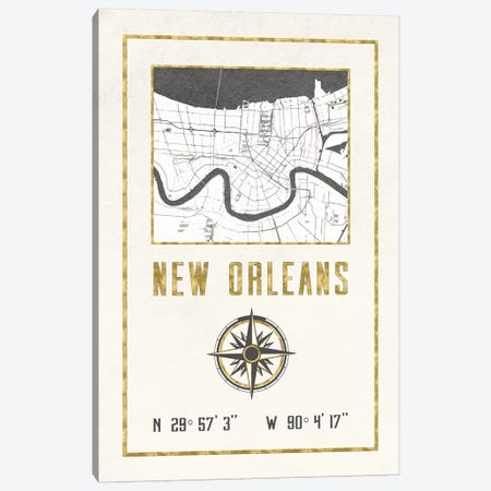 New Orleans, Louisiana Canvas Print #MGK396} by Nature Magick Canvas Print