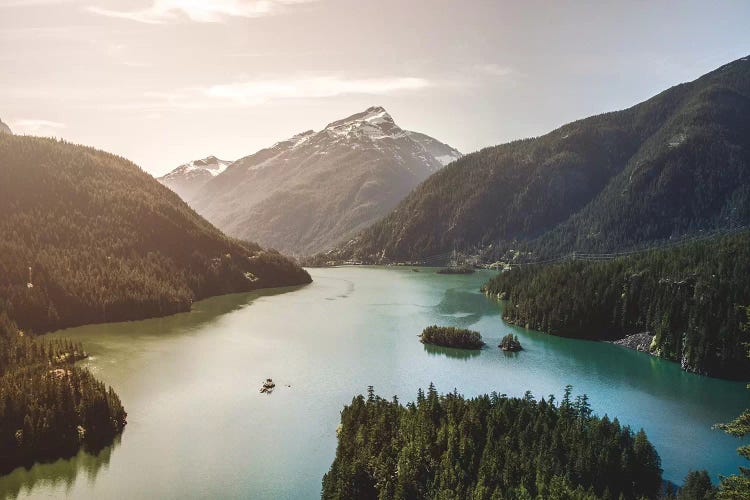 North Cascades National Park Summer Sunset by Nature Magick wall art