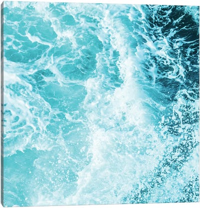 Ocean Sea Waves Landscape Canvas Art Print - Nature Magick