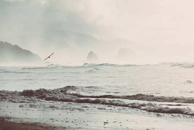 Pacific Dreams Ocean Landscape by Nature Magick framed canvas print