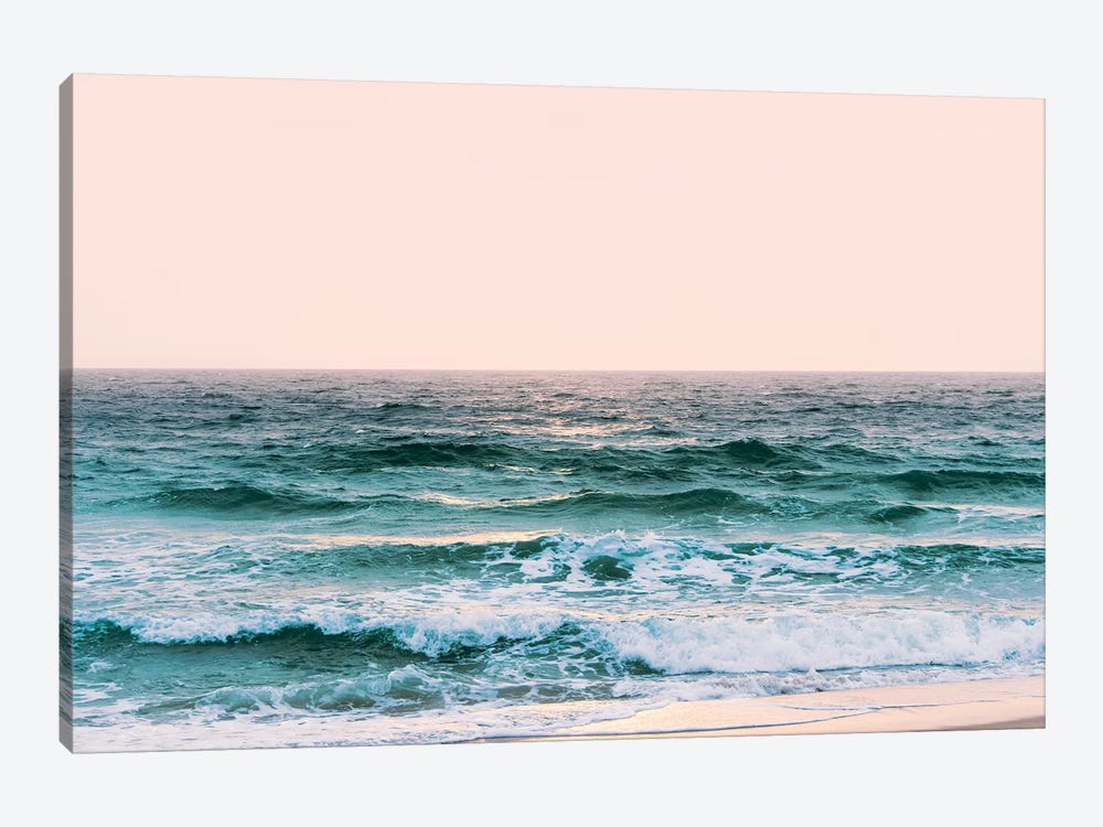 Pastel Ocean Sunset by Nature Magick 1-piece Canvas Print