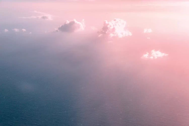 Pink Ocean Sky by Nature Magick wall art