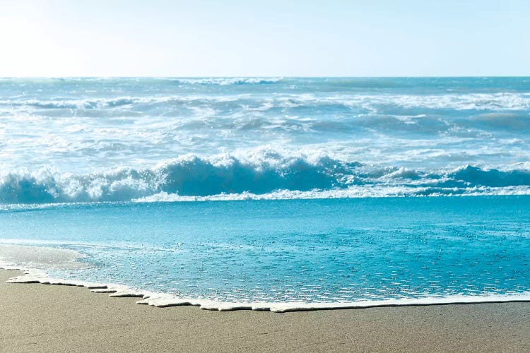 Turquoise Sea Water Beach Landscape