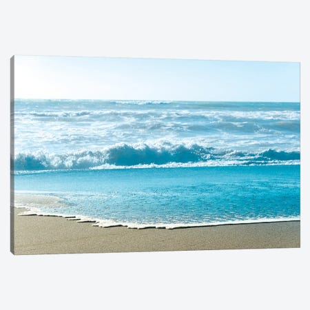 Turquoise Sea Water Beach Landscape Canvas Print #MGK471} by Nature Magick Art Print