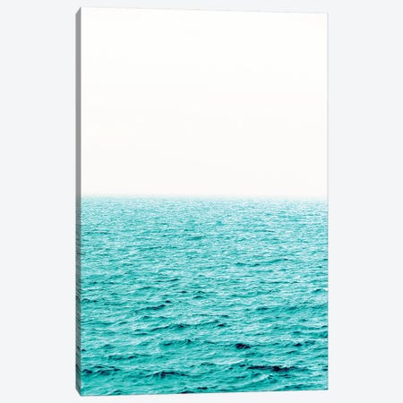 Turquoise Waves and Summer Fog Canvas Print #MGK474} by Nature Magick Canvas Artwork