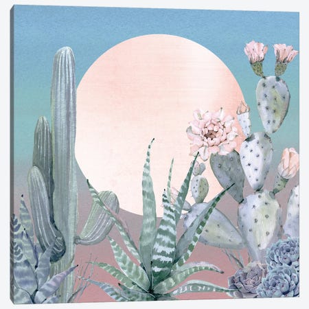 Desert Twilight I Canvas Print #MGK47} by Nature Magick Art Print