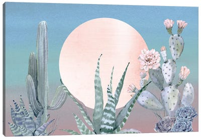 Desert Twilight III Canvas Art Print - Dreamer