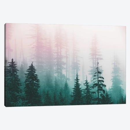 Pacific Northwest Forest - Wanderlust Adventure Canvas Print #MGK515} by Nature Magick Canvas Print