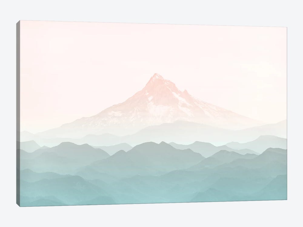 Mount Hood Oregon  - Wanderlust Adventure by Nature Magick 1-piece Canvas Art Print