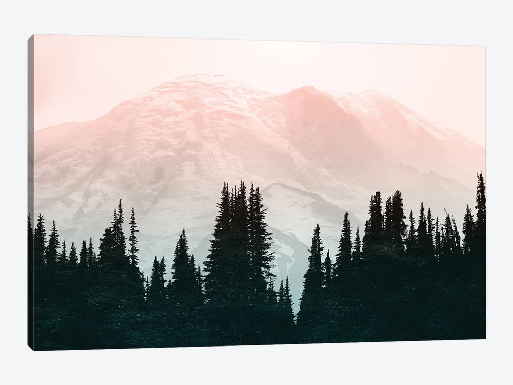 Mount Rainier National Park - Wanderlust Adventure by Nature Magick 1-piece Canvas Art