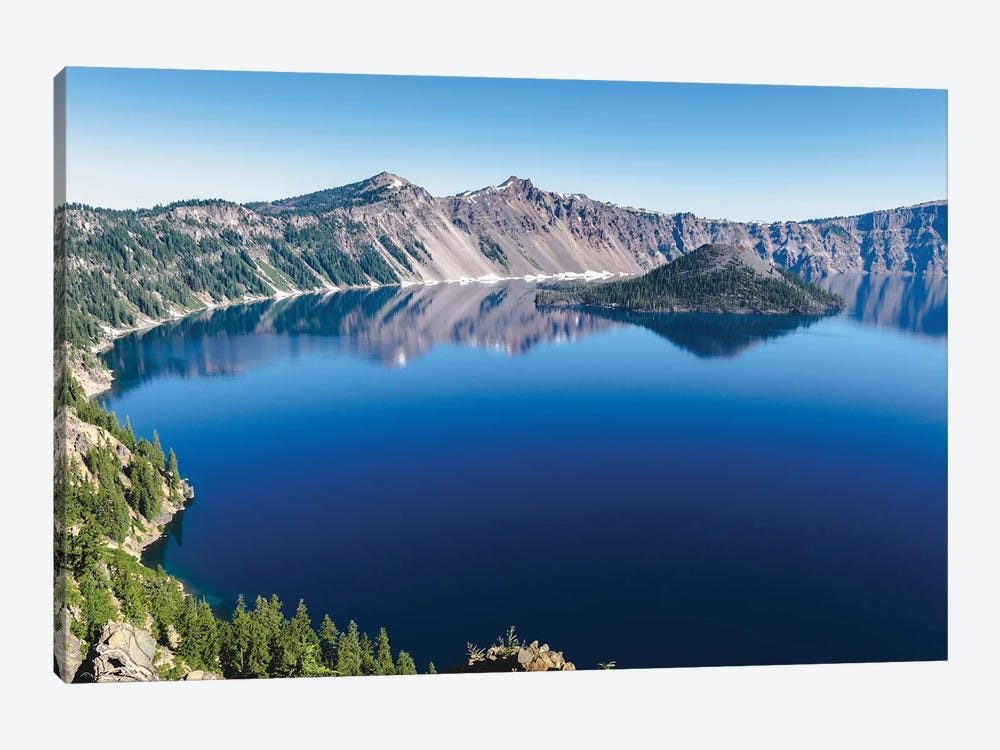 Crater Lake National Park - Blue Mountain Lake by Nature Magick 1-piece Canvas Print