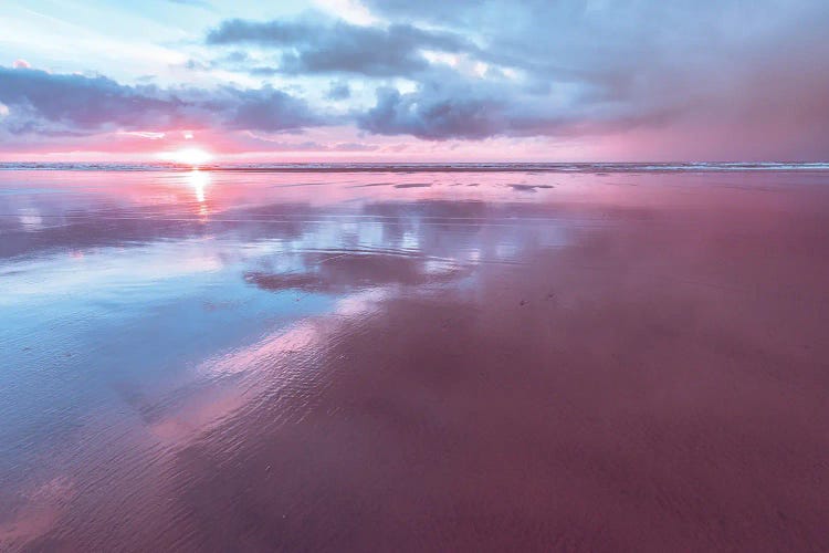 Summer Sunset - Pink Sand Beach