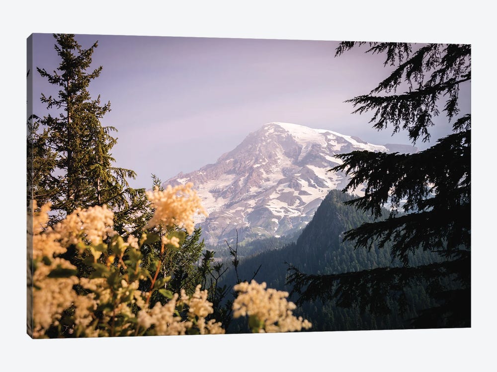 Mount Rainier National Park Wildflowers by Nature Magick 1-piece Art Print