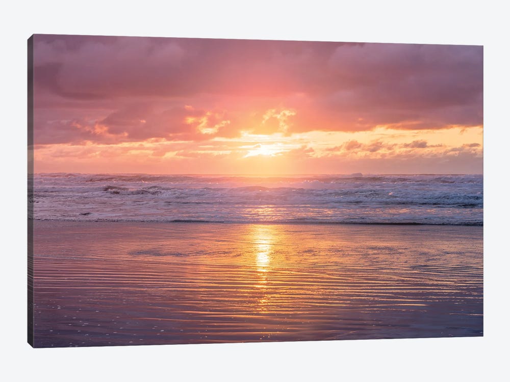Summer Beach Sunset by Nature Magick 1-piece Art Print