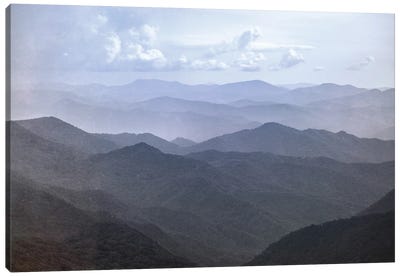 Smoky Mountain National Park - Blue Adventure Canvas Art Print - National Park Art