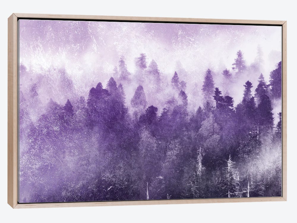 Framed Canvas Print - Natural Wood Floating Frame - Small - 18×12, 2