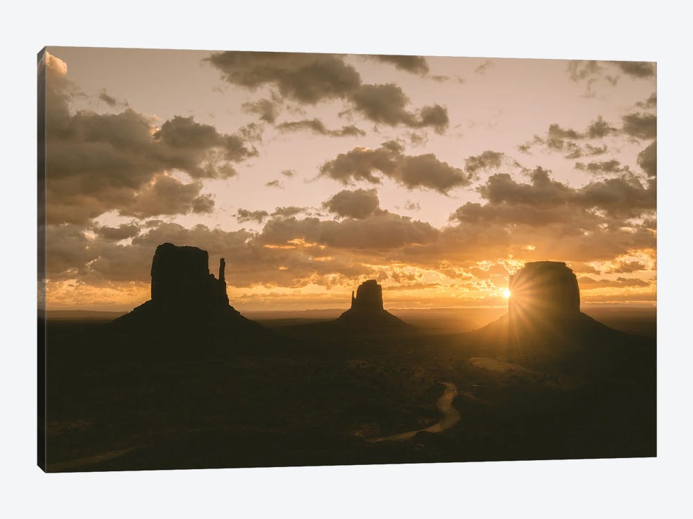 Monument Valley - Desert Sunset by Nature Magick 1-piece Canvas Art Print