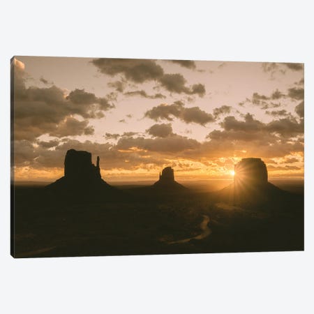 Monument Valley - Desert Sunset Canvas Print #MGK536} by Nature Magick Art Print