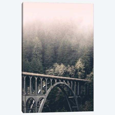 West Coast Wonder Forest Bridge Canvas Print #MGK550} by Nature Magick Canvas Art