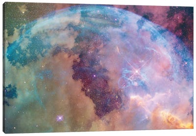 The Edge Of Existence Galaxy Space And Stars Canvas Art Print - Nature Magick