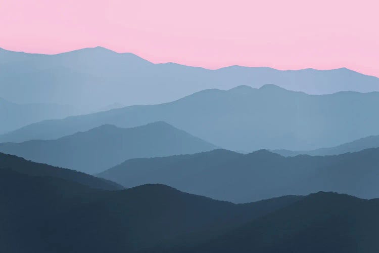 Layer Cake - Smoky Mountain National Park by Nature Magick wall art