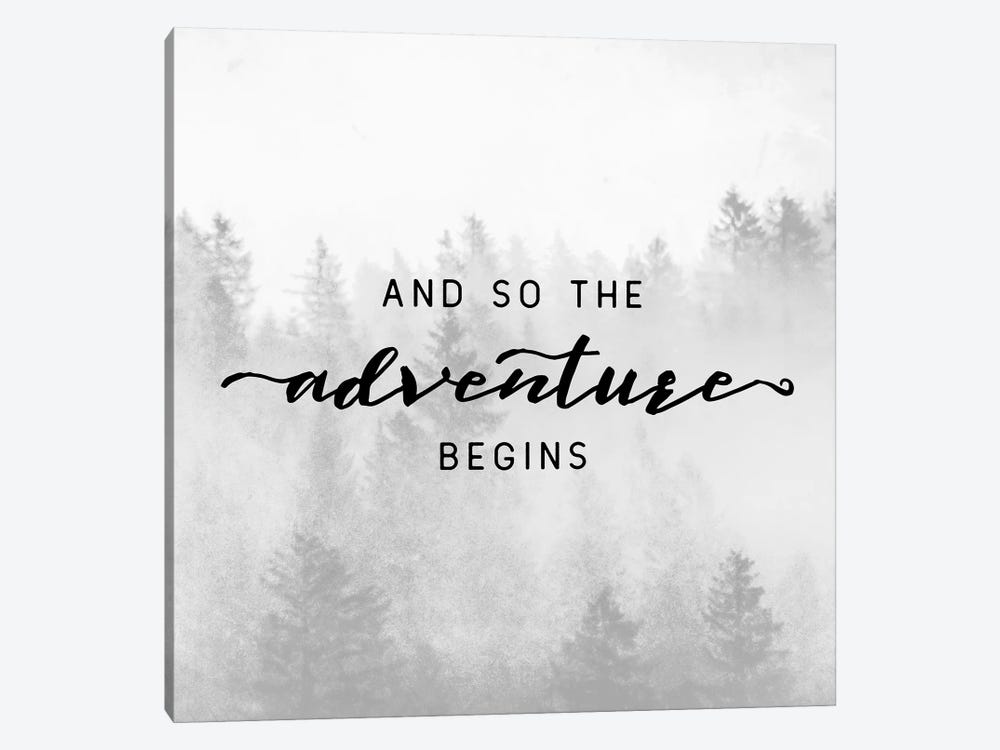 And So The Adventure Begins 1-piece Canvas Art Print