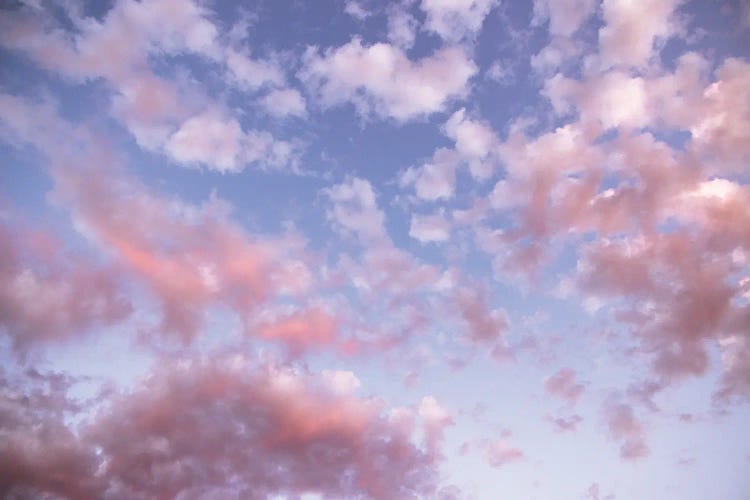 Cotton Candy Sky Pink And Blue Sunset