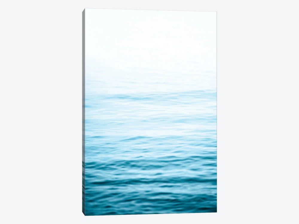 Calm Teal Ocean Energy by Nature Magick 1-piece Canvas Print