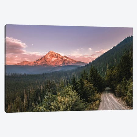 Adventure In The Mountains - Forest Sunset Canvas Print #MGK618} by Nature Magick Canvas Art Print