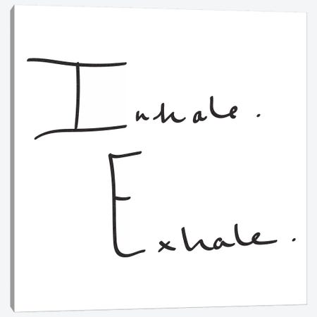 Inhale, Exhale. Canvas Print #MGK63} by Nature Magick Canvas Art