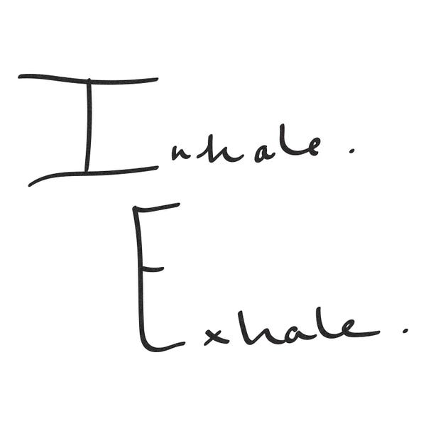 Inspirational Office: Inhale, Exhale. by Nature Magick