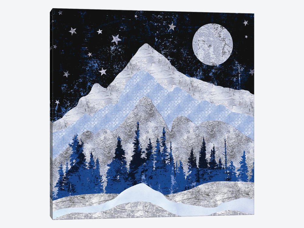 Winter Mountain Wonderland by Nature Magick 1-piece Canvas Artwork