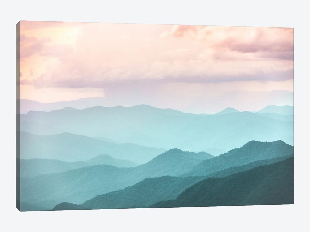 Smoky Mountain National Park Sunset Layers II by Nature Magick 1-piece Canvas Art