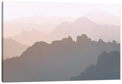 Smoky Mountain National Park Sunset Canvas Art Print - Nature Magick