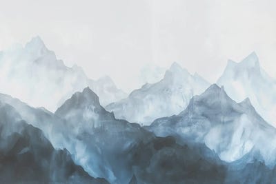 Mountain Moments Painting by Nature Magick framed canvas print