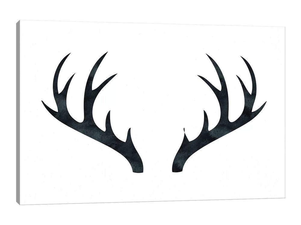 Clear Antlers Sculpture Set