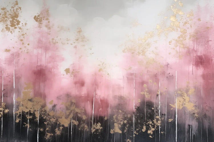 Blooming Floral Forest Abstract by Nature Magick wall art